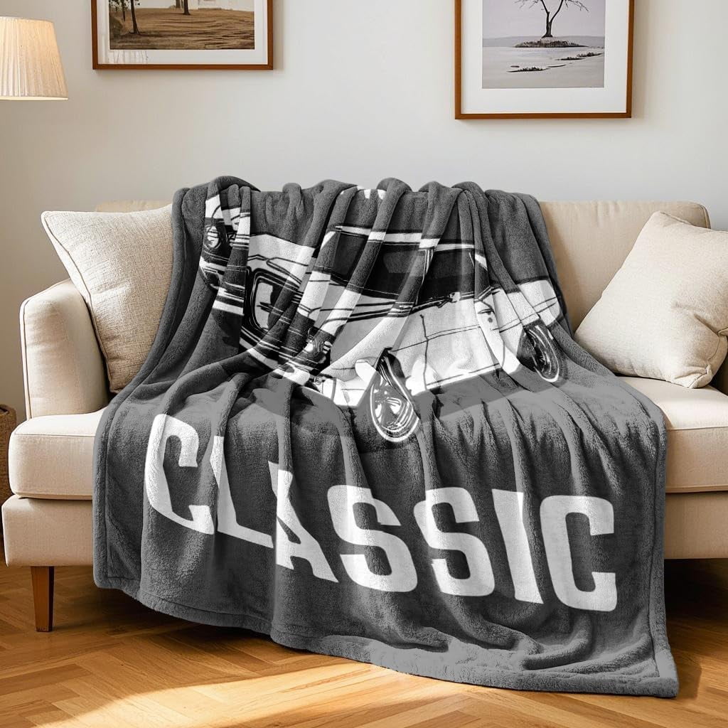 Dad Gifts, Blanket Gifts for Men, Birthday Gifts for Dad & Grandpa, Funny Gag Gift for Him, Cool Unique Gifts for Men Who Have Everything, Great Over The Hill Gift Idea Throw Blanket