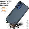 thumbnail image 6 of for Galaxy A15 5G Case,Samsung A15 5G Sturdy Case,Njjex Shockproof Dual Layer Rugged Full-Body Protective Phone Cover,2 in 1 Silicone Rubber Phone Case for Samsung Galaxy A15 5G 6.5" - Blue 2024, 6 of 6