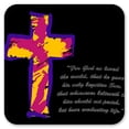 thumbnail image 2 of Vinyl Drink Coasters - Set of 4 - John 3:16, 2 of 3