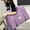 Purple, variant on EARKITY Travel Duffel Bag, Large Capacity Foldable Travel Bag, Sports Gym Tote Bag, Expandable Portable Carry on Bag, Weekend Overnight Bag for Women and Men