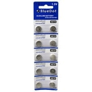 BlueDot Trading AG10 (also known as LR54 and LR1131) Alkaline Button Cell Batteries - 10 Pack