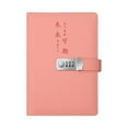 thumbnail image 3 of GUOOL Diary with Lock PU Leather Personal Locking Journal for Home Business Adults Pink, 3 of 9