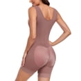 thumbnail image 4 of QSAWXQZ Women's Waist Trainer Vest Shapewear Zipper Front Tummy Control Butt Lifting Fajas with Wide Straps for Postpartum Recovery 3XL, 4 of 8