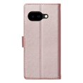 thumbnail image 3 of Leather Case For Google Pixel 9a 6.3",Embossed Totem Wallet With Card Holder,Wristband, Shockproof Kickstand Magnetic Cover,Rose Gold,For Google Pixel 9a, 3 of 7