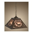 thumbnail image 5 of Meyda Tiffany 38690 16" Square Deer At Dawn Pendant - Copper, 5 of 5