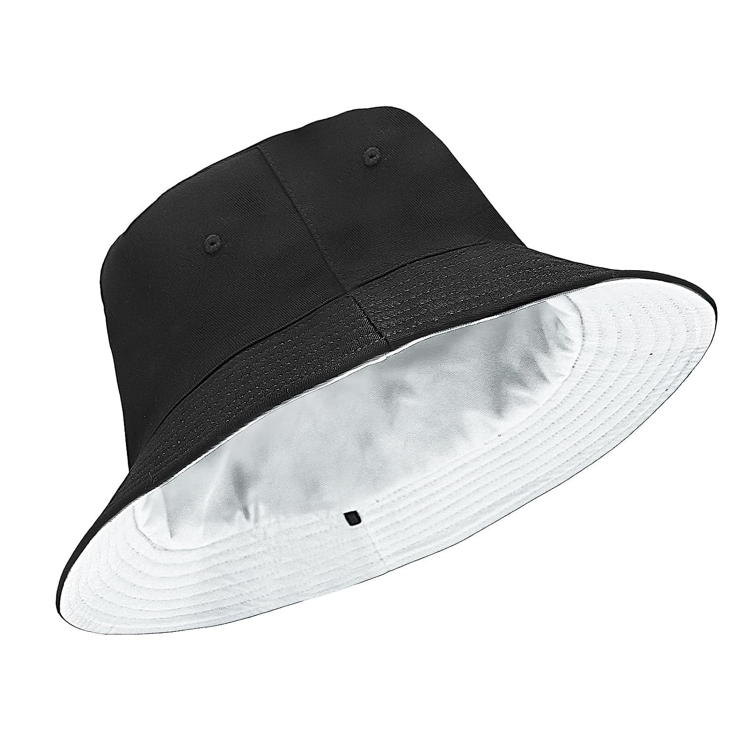 Oversize XXL Bucket Hat, Extra Large Unisex Reversible Cotton Bucket