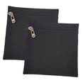 thumbnail image 2 of 2 bolsillos con cremallera para coser, bolsillos interiores para ropa, fácil instalación, interiores para abrigos, billetera pequeña para sudaderas y Negro, 2 of 8