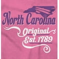 thumbnail image 2 of North Carolina First in Flight Cute Women's Graphic T Shirt Tees Brisco Brands S, 2 of 6