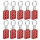 thumbnail image 2 of Cerrojo de bloqueo de 10 Uds., 25mm/1,0 pulgadas, 6 agujeros, aluminio rojo, para industria química, energía eléctrica, mina de carbón y petróleo, 2 of 5