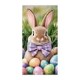 thumbnail image 1 of YWIYIUD 1PC Happy Easter Door Cover Easter Decorations, 71x35 Inch Easter Rabbit Eggs Door Banner Welcome Easter Banner Spring Theme Rabbit Door for Front Door Wall Indoor Outdoor Home Decor, 1 of 7
