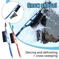 thumbnail image 1 of Vaidha Long Handle Scraper With Brush Deicing Shovel With Brush, 1 of 3