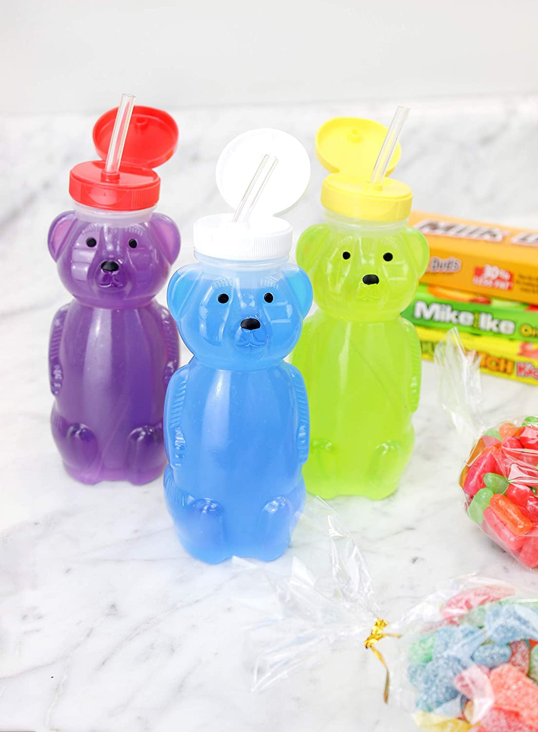 Honey Bear Straw Cup for Babies 3 pack; 8oz straw bear cup with improved  safety lid design; honeybea…See more Honey Bear Straw Cup for Babies 3  pack;