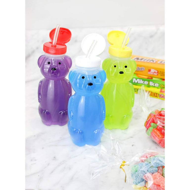 4 PCS Honey Bear Straw Cup, Baby Straw Cups with 8 Flexible Straws and 1  Straw Brushes, 8oz Special …See more 4 PCS Honey Bear Straw Cup, Baby Straw