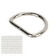 thumbnail image 4 of Anillos en D de metal, 100 piezas Anillos en D de metal Collar para perro Anillos en D Anillos en D Meticulosamente diseñados, 4 of 8