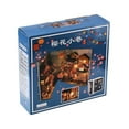 thumbnail image 1 of Bookstore Led Lights Model House Booknook Shelf Insert Puzzles Wooden Retro 3D Eternal DIY Decorations, 1 of 22