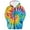 1Multicolour378, variant on XAOFW Kids Hoodie Sweatshirt Boys Front Pocket Colorful Print Outdoor Athletic School Activities Fit Long Sleeve Hooded Zip Soft Comfort Casual Daily Wear Tops