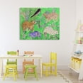 thumbnail image 2 of Stupell Industries Quirky Meadow Animals Canvas Wall Art design by Melissa Wang, 30 x 40, 2 of 7