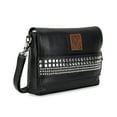thumbnail image 3 of Abelardo Elle Bag - Black Studded Sling Leather Bag, 3 of 5