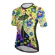 thumbnail image 5 of Ropa de ciclismo para mujer 2024 Ropa de ciclismo de montaña de manga corta con bonitos gatos de colores, 5 of 5
