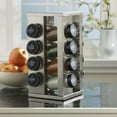 thumbnail image 5 of Kamenstein Heritage 16-Jar Revolving Pre-Filled Countertop Spice Rack Organizer with Free Spice Refills for 5 Years, 5 of 16