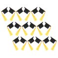 thumbnail image 2 of Capacitación de graduación de 24 piezas Toppers Mini Grad Cap con Tassel 2025 Graduación Cupcake Toppers Clase de 2025 Decoraciones de pasteles para favores de fiesta de graduación Amarillo, 2 of 6