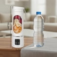 thumbnail image 5 of Cordless Blender - 3-Speed 450ml Portable Blender| For Smoothies, Juicing, Ice Crushing, Travel, Gym (white), 5 of 5