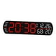 thumbnail image 3 of Reloj despertador digital Reloj digital Números grandes Multiusos Utilidad Decorativo Rojo, 3 of 9