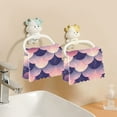 thumbnail image 6 of 6 Packs Beautiful Fish Scales Kitchen Dish Towels Soft Absorbent Dish Cloths 11"x11", 6 of 9
