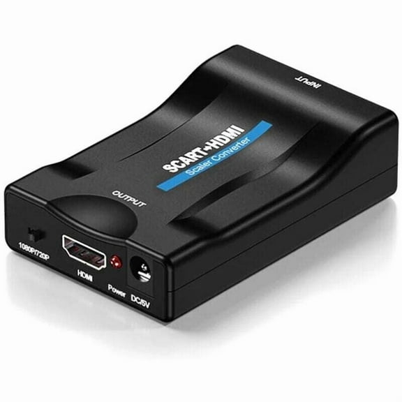 Voltage Converter-1080P Scart To Hdmi Video Audio High End Converter Adapter For Hd Tv Dvd Sky Box Stb Plug And Play..
