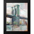 thumbnail image 2 of Harper, Ethan 12x14 Black Modern Framed Museum Art Print Titled - Contemporary Bridge II, 2 of 5