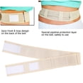 thumbnail image 1 of Peahefy Conduit Protection Belt, Convenient 3 Sizes Breathable Skin-Friendly Soft Adjustable Abdominal Belt, Old Home For Adult Abdominal, 1 of 8