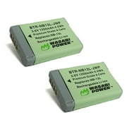 Wasabi Power Battery for Canon NB-13L (2-Pack)