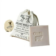 Olivos Organic Whole Milk Soap in Canvas Bag 150g 5.3oz
