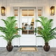 thumbnail image 2 of Scidweet 2 Pack Artificial Palm Tree, 4 ft Greenery Fake Palm Tree Pot Plants for Home Office Indoor Outdoor Decor, 2 of 7