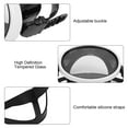 thumbnail image 3 of Wide , Comfortable Fit Diving Goggles for Swimming Adults, Adjustable Design, Silicone Material, with Sealing Ring, for Underwater Exploration, 3 of 7
