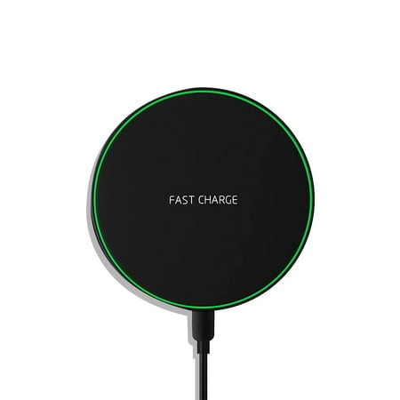 Wireless Charger Black Fast Ultra Slim 10W Wireless Charging Station Qi-Certified,Universal Wireless Charging Station Pad Compatible for Smart Phones and Other QI Devices(No AC Adapter 1 Pack) Wireless Charger Black Fast Ultra Slim 10W Wireless Charging Station Qi-Certified,Universal Wireless Charging Station Pad Compatible for Smart Phones and Other QI Devices(No AC Adapter 1 Pack)