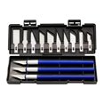 thumbnail image 1 of 13Pcs Set Art Carving Cutter With Box Paper Sticker Cutter Wood Carving Blade, 1 of 8