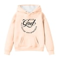 thumbnail image 4 of FYDUU Graphic Hoodies for Girls Fall Winter Hoodie Pullover Long Sleeve Hoody Sweatshirt Soft Kids Pullover Tops Cute Clothes 10-11 Years, 4 of 4
