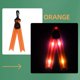 thumbnail image 5 of Reflector De Luz Intermitente Reflector luz intermitente portátil LED luminoso mochila escolar colgante (naranja), 5 of 6