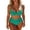 Green, variant on Women's High Waisted Underwire Push Up Bikini Sets, 2 Piece Tummy Control Swimsuit, Full Coverage Bathing Suits