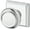 Silver, variant on Baldwin ENTRATSR044 Traditional Single Cylinder Keyed Entry Door Knob - Brass