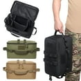 thumbnail image 2 of Boc Camping Storage Bag Large Capacity Multi-compartment Zipper Closure Wear-resistant Oxford Cloth Outdoor Camping Cookware Ground N, 2 of 10