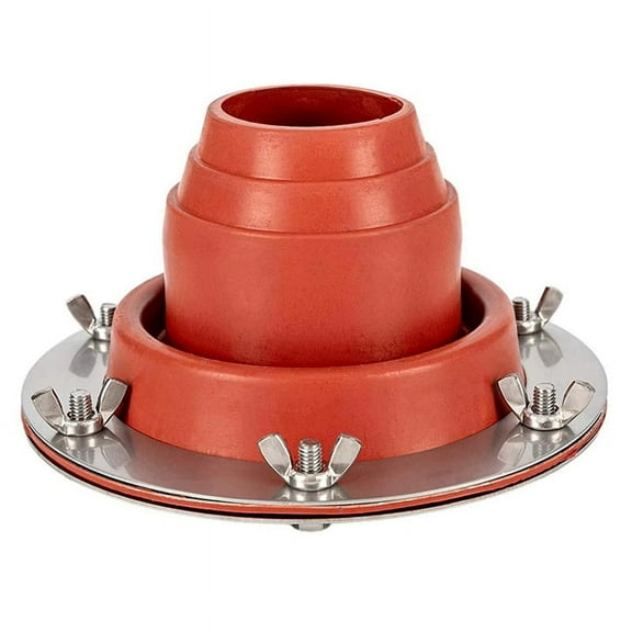 Tent Stove Jack Silicone Accessories Pipe Vent Chimney Cover for Backpacking Camping Outdoor Hot Stove Tent Accessory B,1 x Tent chimney scald protection device,Orange