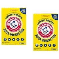 Arm & Hammer Super Washing Soda Laundry Booster, 55oz. - Pack of 2