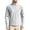 Gray, variant on Windbreaker Jackets for Men Full Zipper Mock Neck Long Sleeve Athletic Jackets for Cycling Running Wear Fall Winter Casual Jackets