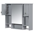Miekor Furniture 35'' x 28'' Modern Wall Mounted Bathroom Storage ...