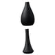 thumbnail image 1 of 2 piezas / pieza Florero de cerámica negro escultura oficina sa de estar escritorio Zulema floreros decorativos, 1 of 8