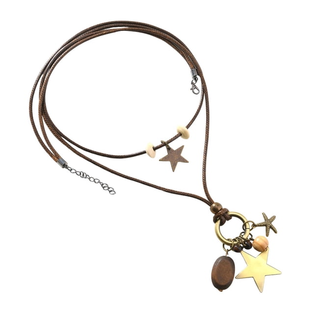 vintage con , gargantilla, cadena para suéter, gargantilla con personalidad, para aniversario, collares largos para mujer.