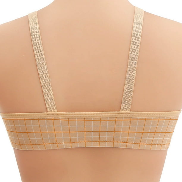 Up to 65% off TIMIFIS White Women's Plus Size Front-Close Bra