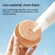 thumbnail image 3 of Injueey Herramienta de limpieza facial Espumador de burbujas Desmontable Lavable Látigo Crema Espuma Fabricante Botella Plástico Taza de Juegos de accesorios de baño Verde oscuro, 3 of 6